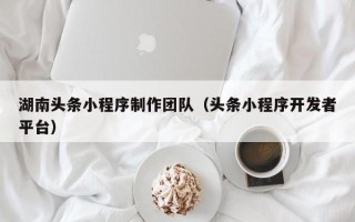 长兴湖南头条小程序制作团队（头条小程序开发者平台）